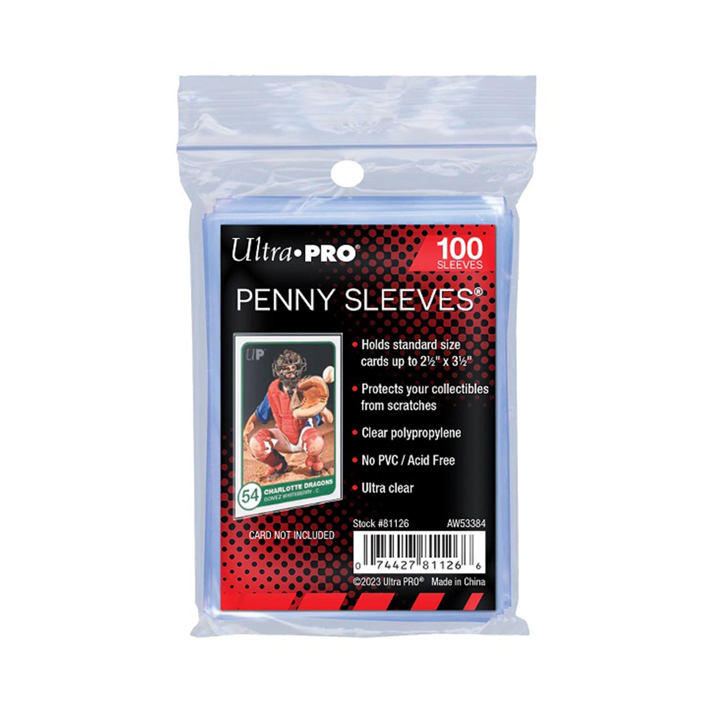 PENNY SLEEVES - ULTRA PRO (100 UNIDADES)
