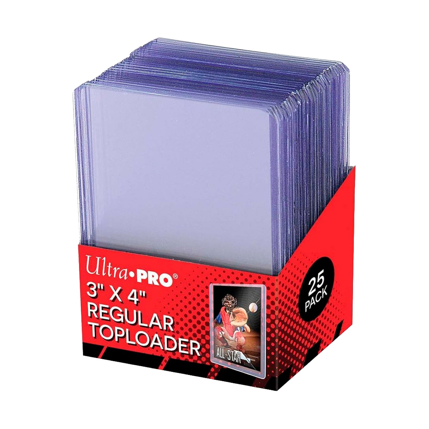 REGULAR TOPLOADER - ULTRA PRO (25 UNIDADES)